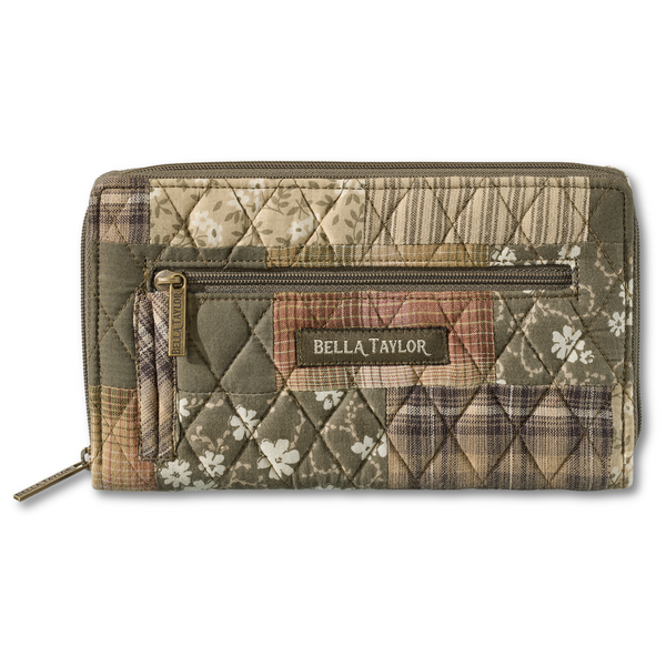 Woodland Patch RFID Wrist Strap Wallet