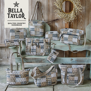 Ashmont collection lifestyle image featuring coordinating handbags and accessories.