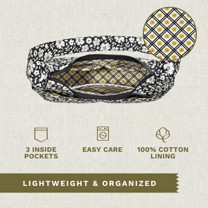 Bicolor Floral Black Blakely