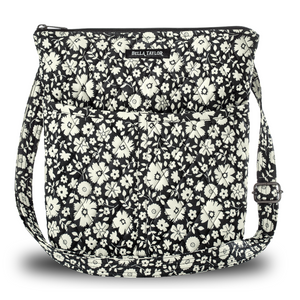Bicolor Floral Black Hipster