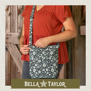 Bicolor Floral Black Hipster