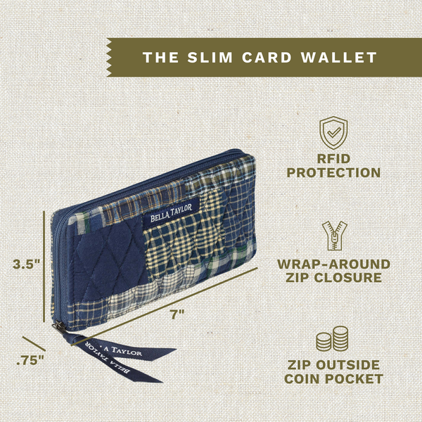 Columbus RFID Slim Card Wallet