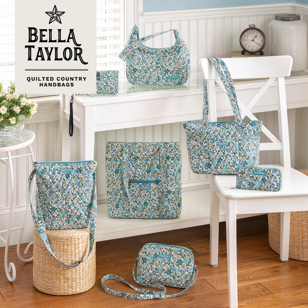 Delicate Floral Blue Blakely