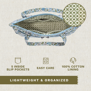 Delicate Floral Blue Everyday