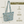 Load image into Gallery viewer, Delicate Floral Blue Small Shoulder Tote
