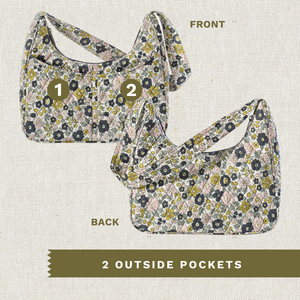 Delicate Floral Charcoal Blakely