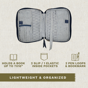 Farmhouse Blue Bible Cover