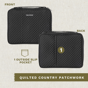 Solid Black Bible Cover