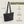 Load image into Gallery viewer, Solid Black Small Shoulder Tote
