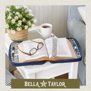 Solid Navy Bible Cover