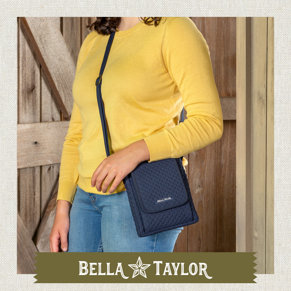 Solid Navy Mini Crossbody