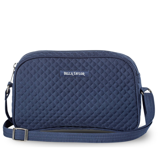 Solid Navy Simple Crossbody