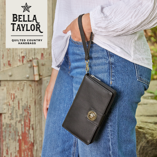  Bella Taylor RFID Wristlet Cash System Wallet for Cash