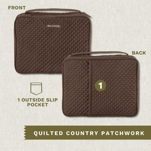 Chocolate Microfiber Bible Cover