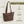 Load image into Gallery viewer, Chocolate Microfiber Small Shoulder Tote
