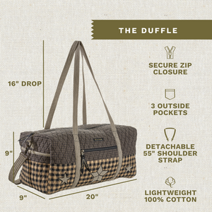 Farmhouse Star Duffle