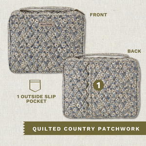 Khaki Floral Bible Cover