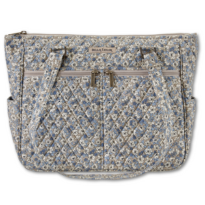 Khaki Floral Everyday Tote