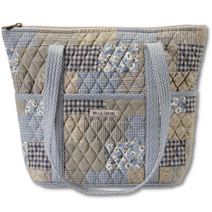 Khaki Patchwork Stride Tote