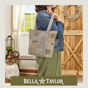 Khaki Patchwork Stride Tote