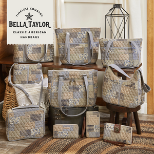 Khaki Patchwork Stride Tote