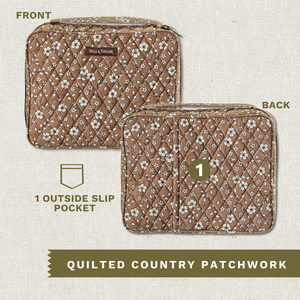 Vintage Vine Brown Bible Cover