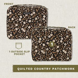 Vintage Vine Midnight Bible Cover